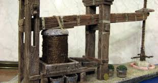 Miniaturas Detalles Y Complementos Prensa De Aceite Belenes Miniaturas Prensa De Vino