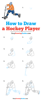 How To Draw A Hockey Player Really Easy Drawing Tutorial Hockey Players Hockey Drawing Easy Drawings Let's see how we can illustrate this character would you like to learn how to draw more cute cartoon illustrations quickly and easily? how to draw a hockey player really