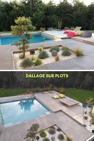 plage de piscine en bois et beton amenagement jardin terrasse piscine piscine amenagement paysager carrelage terrasse exterieur