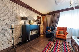 Looking for anyone familiar with the limits of the refacing materials. Brown Brick In The Interior Brick Wall In The Interior Quick Practical And Cheap Practicing Designer Tips