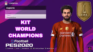 The uniform kits season 2020/2021 of liverpool football club by agylsheva kitmaker for efootball pes 2020 on pc. Pes 2020 Liverpool World Champion Kit 2019 2020 Iamrubenmg Youtube