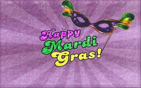 Background with mardi gras neon lettering and gold confetti. Mardi Gras Desktop Wallpapers Wallpaper Cave