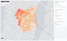 As the crow flies is an idiom for the shortest distance between two points. Bend Time And Distance Isolines To Your Business Needs Carto Blog