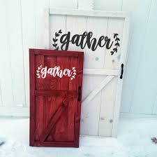 Barn door is a paint color in our red paint colors family. Mini Barn Door Gather Green Martini