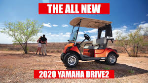 Models is shown with optional accessories. Yamaha Golf Carts Unveils Brand New Factory Colors For 2020 Drive2