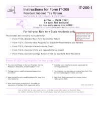 fillable online tax ny it 200 i department of taxation and