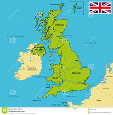 Mapa detallado reino unido ofrece mapas detallados, entre otras cosas, de varios lugares, incluyendo ciudades con calles. Mapa Politico De Reino Unido Con Regiones Y Sus Capitales Ilustracion Del Vector Ilustracion De Escocia Isla 90875706
