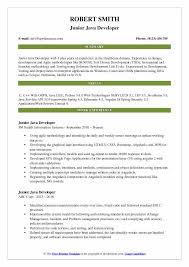 A few years back it was a trendy word every developer or architect was eager to feature on their resumes. Junior Java Developer Resume Samples Qwikresume