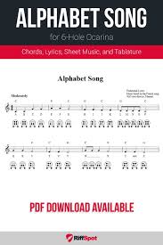 In the 1980s and 1990s, many artists published the lyrics to all of the songs on an album in the liner notes of the cassette tape or cd. Alphabet Song For 6 Hole Ocarina In 2021 Alphabet Songs Songs Sheet Music