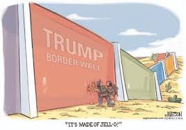 Going Off A Trade War Cliff Political Cartoons Daily News Green ink print on canvas. trade war cliff political cartoons