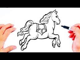 رسم حصان بقلم الرصاص رسم سهل رسم حصان سهل تعليم الرسم رسومات سهلة youtube okay gesture