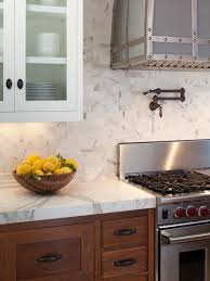 Wood Lowers White Uppers Twotone Kitchen Marble Wood Tone Kitchen Cabinets Kitchen Remodel Kitchen Marble
