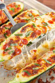 Pizza Zucchini Boats With Images Recipes Food Cooking Recipes