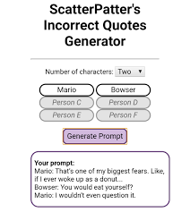 Our algorithm will make sure the new pattern looks great: Just An Echo I Found An Incorrect Quotes Generator And Some Of