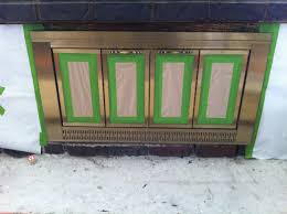 First, because metallic surfaces are nonporous, you must abrade them to promote adequate paint adhesion. Cool Spray Paint Ideas That Will Save You A Ton Of Money Spray Paint Brass Fireplace