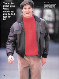 1986 1987 Men Wore Leather Jackets For Both Dress And Casual Coats Sydney S Casual Coat Menswear Mens Fashion