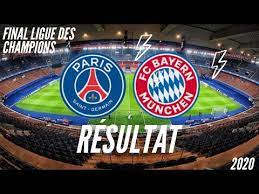 The champions league final will be a meeting of two superclubs, both of which have a very superclub way of playing. Paris Bayern 0 1 Resultat Final Ligue Des Champions 2020 Youtube