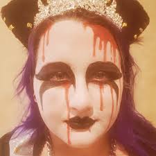 goth #demo #SINISTERCREATURECON #fx #makeup #fxmakeupartist #dark  #krylonmakeup #blood #localartist #sacramentomakeupartist #sacramentoartist  #Modle @sp00ky_treats