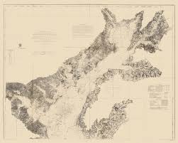 Civil War Map Print Chesapeake Bay Nautical Chart 1861 23 X 28 67