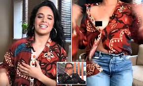 Camila Cabello accidentally exposes her NIPPLE while demonstrating dancing  skills on The One Show | Daily Mail Online