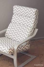 Ikea Hack Poang Chair Recover With Paint And A Custom Cover Ikea Stuhl Stuhlhulle Wohnung Mobel