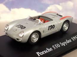 James dean porsche 550 spyder. Atlas 1 43 Diecast 1955 Porsche 550 Spyder 130 Little Bastard James Dean Ebay