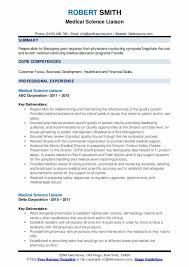 Thank you from the bottom of my heart. Medical Science Liaison Resume Samples Qwikresume