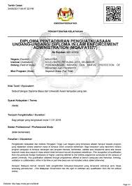 Laman semakan ini hanya menyenaraikan program pengajian di peringkat sijil, diploma dan ijazah pertama sahaja namun ia meliputi semua. Saito University College