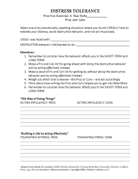These worksheets enable them to manage their distress in a healthy way. Pin By Stephanie Sherman On Dbt Treatment Dbt Therapy Dialectical Behavior Therapy Dbt Mindfulness