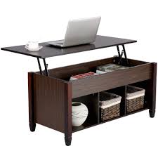 The tables are probably a blast to open up, but putting them back together may prove to be a challenge. Yaheetech Lift Top Coffee Table With Hidden Storage Compartment