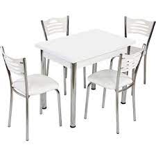 Yuvarlak yemek masalarında ise 6 kişilik olanın ölçüleri çap olarak 150 cm olması ideal olacaktır. Sivasgozde Mutfak Masasi Ve 4 Adet Sandalye Takimi Ozel Olcu Fiyati