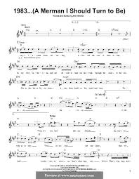 1983 A Merman I Should Turn To Be By J Hendrix On Musicaneo