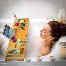 We did not find results for: Buy Luxury Bamboo Bathtub Tray Caddy Expandable And Nonslip Bath Caddy With Book Tablet And Wine Glass Holder Idea Online In Indonesia B07hjg12rr