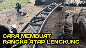 Ukuran atap spandek lengkung bisa dipesan sesuai kebutuhan konstruksi atap bangunan yang dikerjakan, karena kami langsung bekerja sama dengan pabrik produsen atap spandek lengkung. Tutorial Cara Membuat Rangka Atap Lengkung Curved Roof Youtube