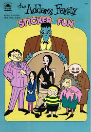 Addams family traditional tattoo flash by redselena. The Addams Family Sticker Fun Addams Family Wiki Fandom