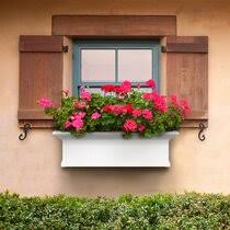 Paintable to fit any exterior style: Vinyl Window Boxes Wayfair