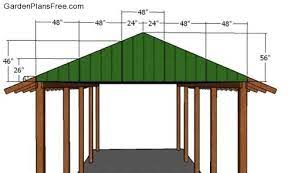 20x40 Rv Carport Plans Free Pdf Download Free Garden Plans How To Build Garden Projects Carport Plans Rv Carports Wooden Carports