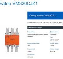 Wholesale Cutler-Hammer VM320CJZ1 Mining Vacuum Contactor ...