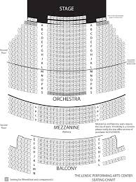Seating Chart The Lensic