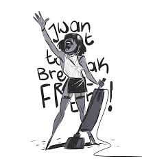 I Want To Break Free On Behance Queen Art Queen Drawing Queen Band