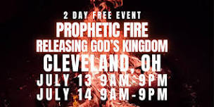 PROPHETIC FIRE: Releasing God’s Kingdom