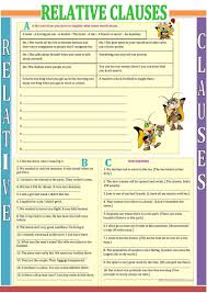 Relative Pronouns Worksheet Free Esl Printable Worksheets Made By Teachers Relative Pronouns Relative Clauses Teaching Jobs
