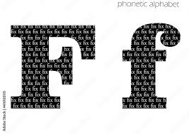 · just what i needed to . F Fix 3d Illustration Phonetic Alphabet Design For Decoration In Black And White Stock Illustration Adobe Stock