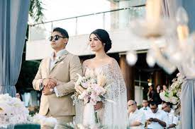 Bali Wedding Of Ana Octarina And Adie Baron 29 Bali Wedding Dress Bali Wedding Buddhist Wedding