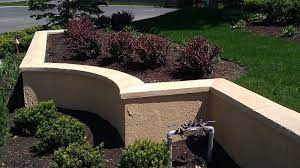 Stucco Tech Platinum Landscape Retaining Wall Cinder Block Retaining Wall Patio Wall Retaining Wall