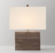 Duncan Rectangle Table Lamp With Shade Rectangle Table Table Lamp Lamp
