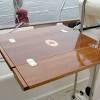 Boat tables can be used as interior or exterior furniture, permanently attached or movable. 1