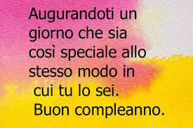 Auguri Di Buon Compleanno Speciali