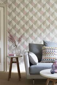 Samples available · premium designers · free shipping over $100 Geometric Wood Panelling By Albany Pink And Grey Wallpaper Direct Pink And Grey Wallpaper Grey Wallpaper Wallpaper Direct