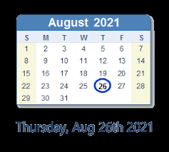 The previous record was set by british elvis fan gary jay who sang for 25 hours 33 minutes and 30 seconds. 26 August 2021 Calendar With Holidays And Count Down Zaf